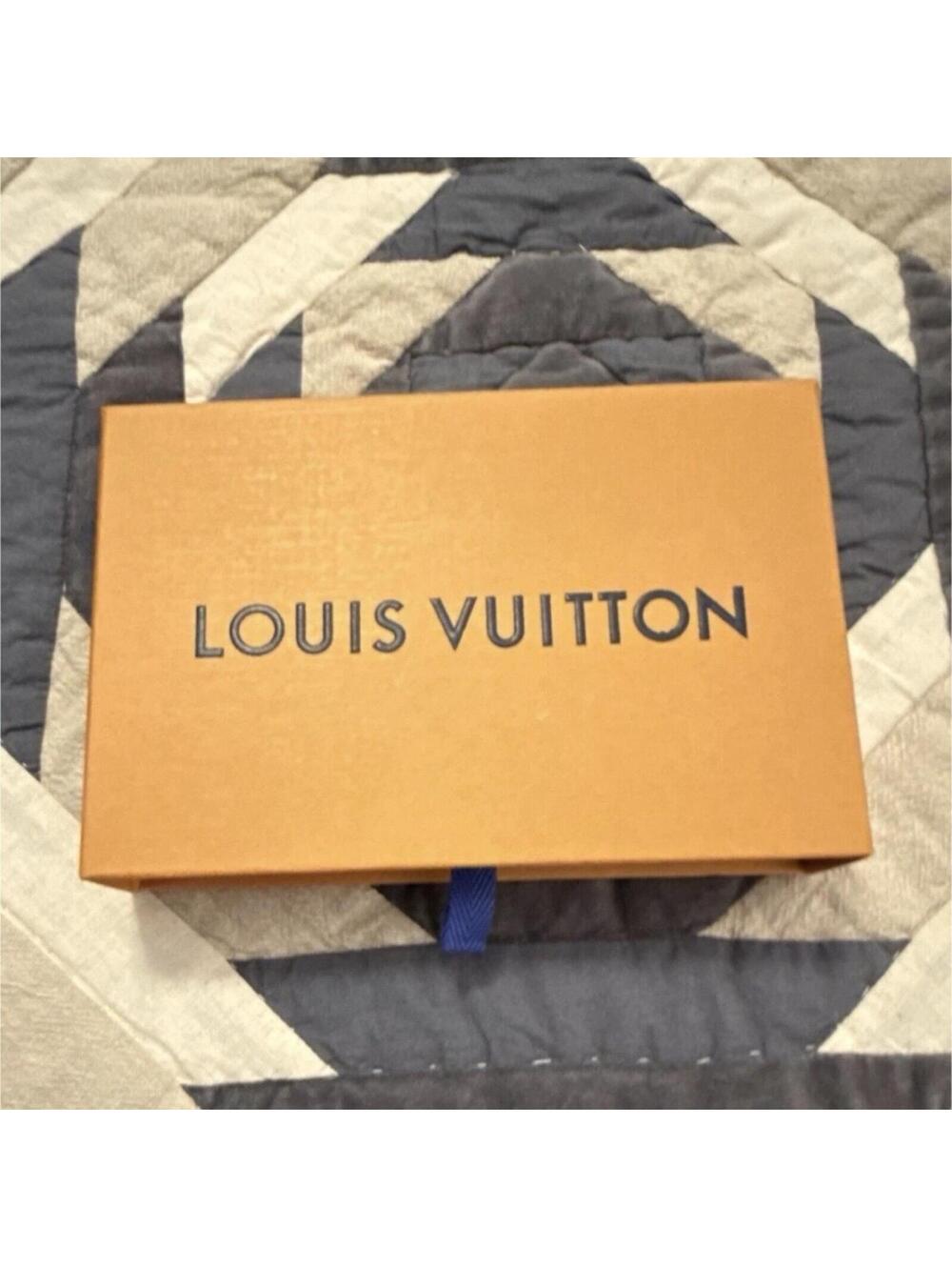 Louis Vuitton Orange Rectangle Gift Box w/ Drawer 8ā L X 5.5ā W X 1.5ā H